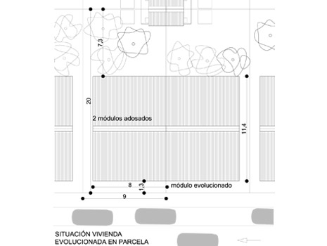 Evolucin vivienda en parcela