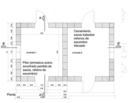 Planta vivienda